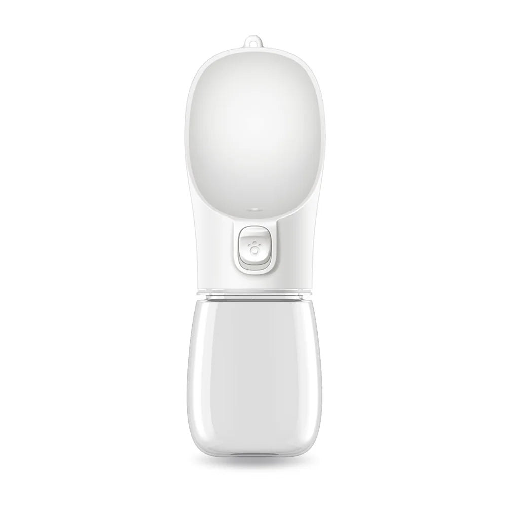 Walkabout dog water bottle in White