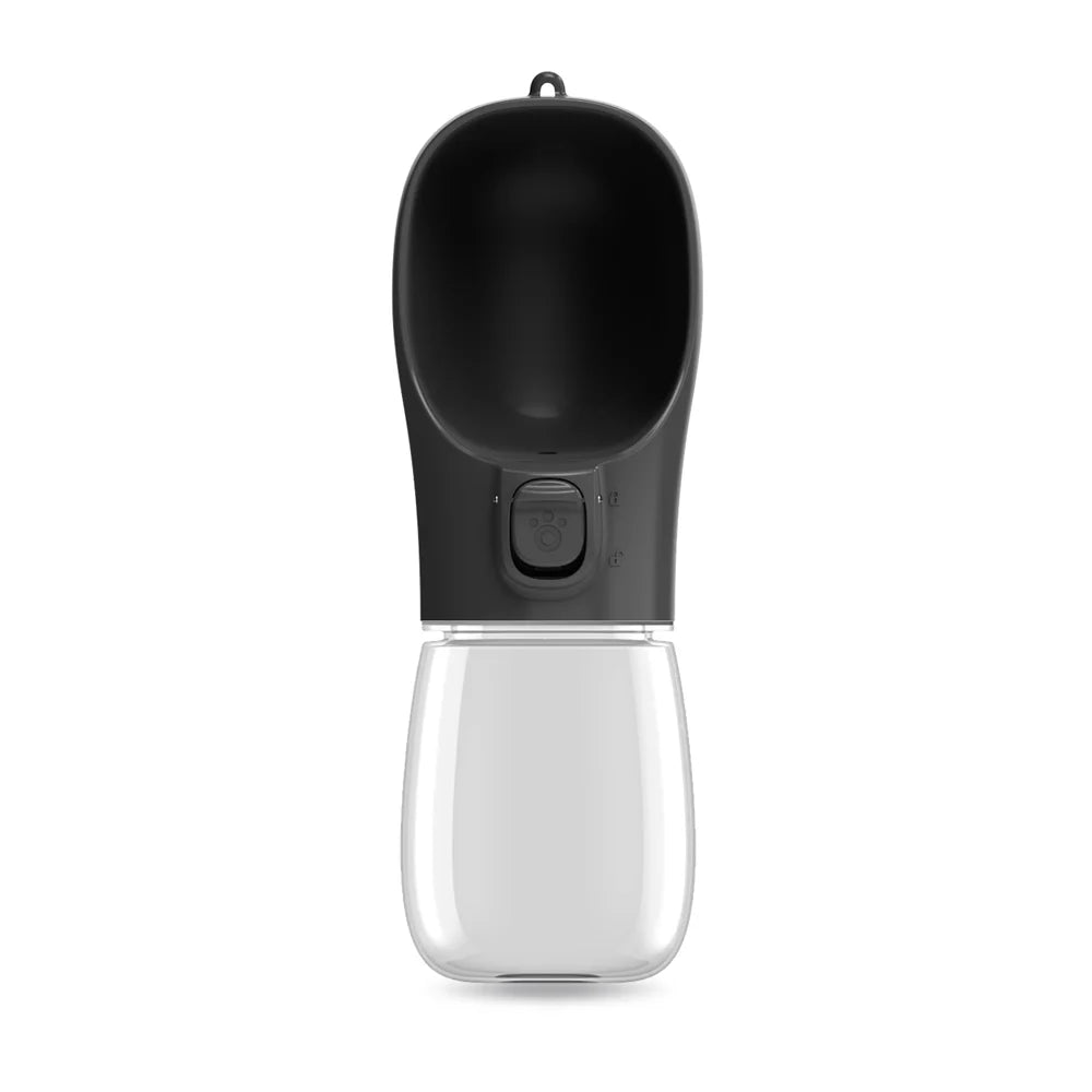 Walkabout dog water bottle in Black