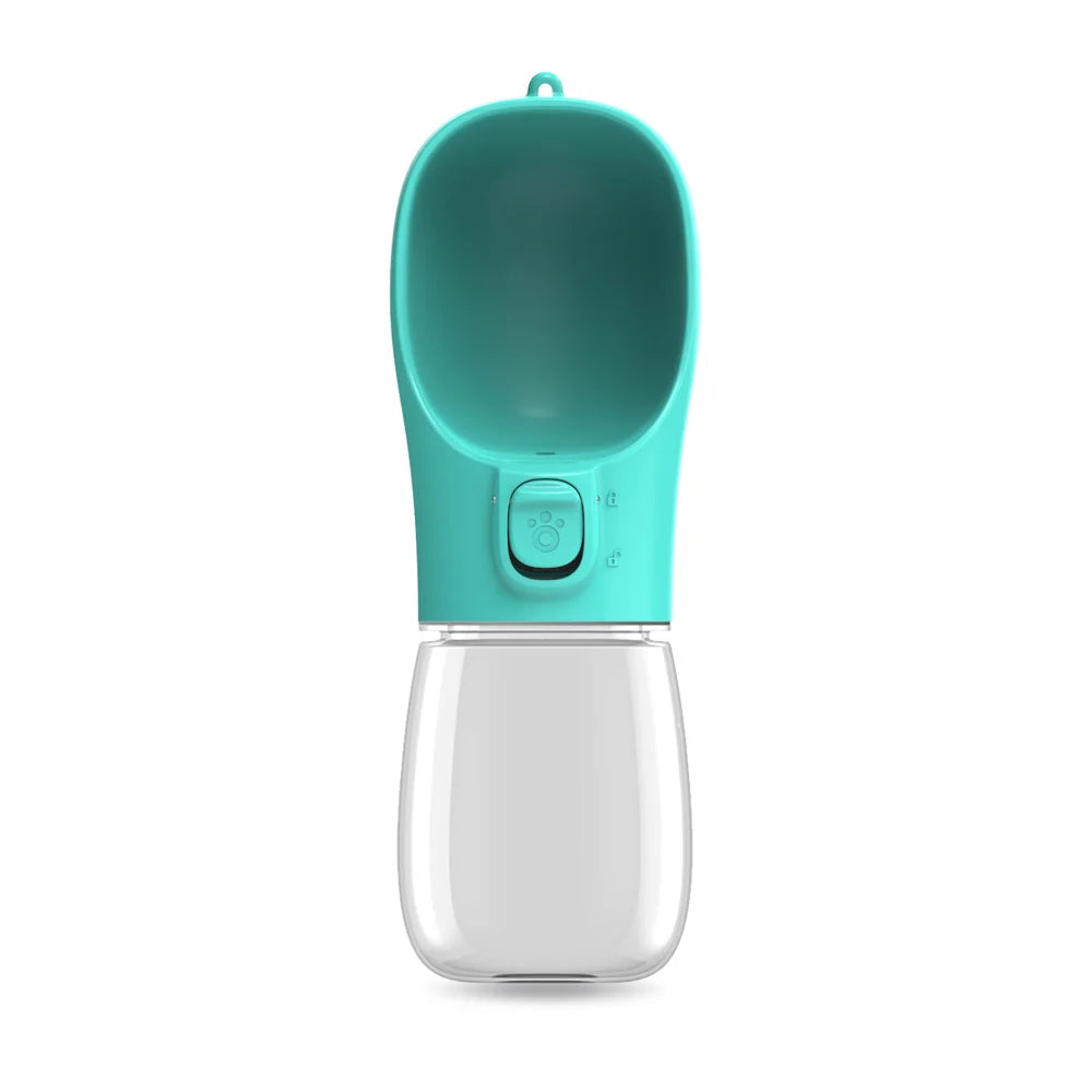 Walkabout dog water bottle in Turquoise