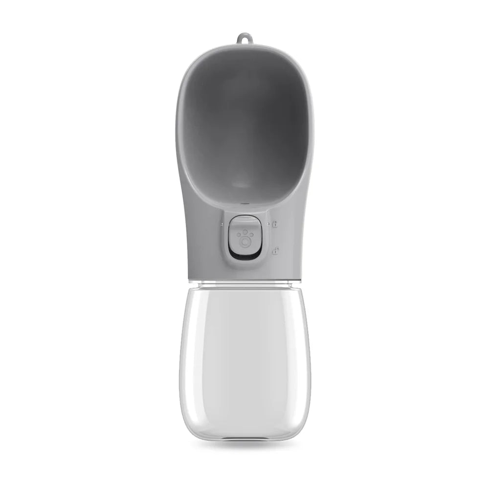Walkabout dog water bottle in Gray