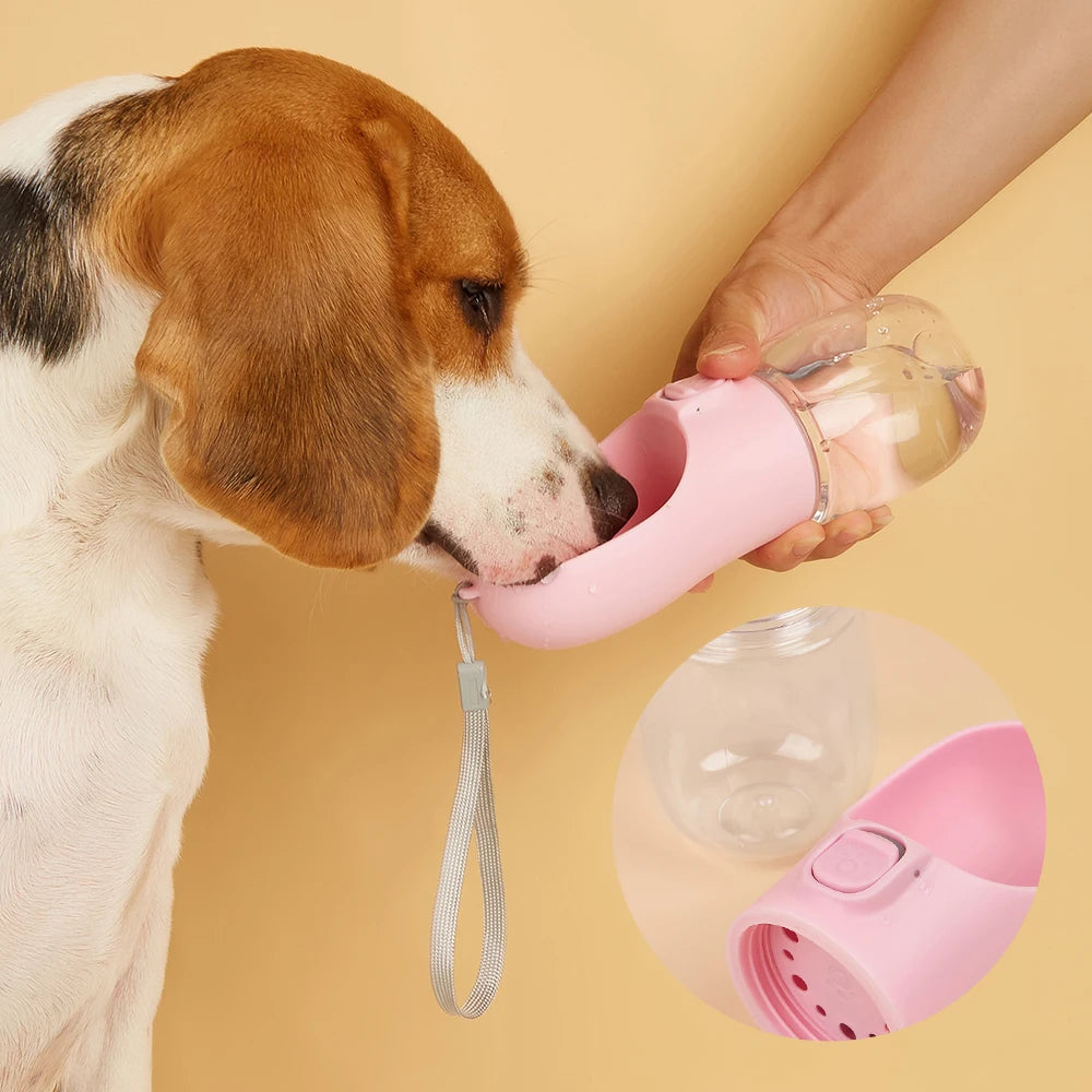 Walkabout dog water bottle sizes
